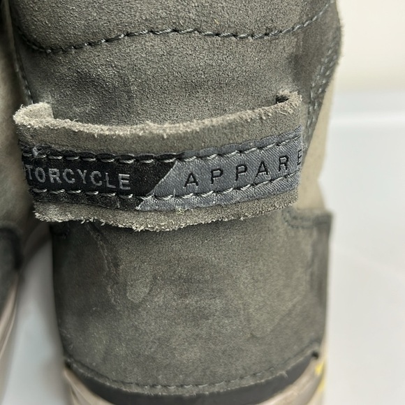 SHIMA SX-2 Evo Shoes Gray High-Top Men's Size 10 Motorcycle Shoe - Picture 10 of 15